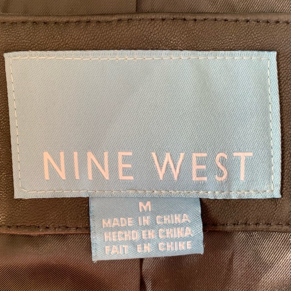 Nine West Leather Jacket - Picture 5 of 6